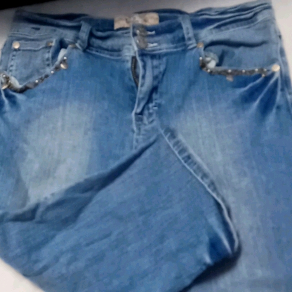 Vanilla star junior jeweled capri